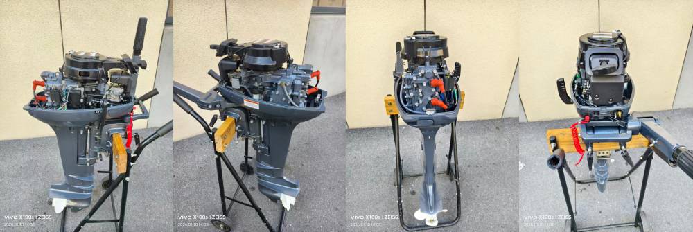 Real Photo Of 15 HP Yamaha 2 Stroke Outboard Motor Real Photo Of 15 HP Yamaha 2 Stroke Outboard Motor